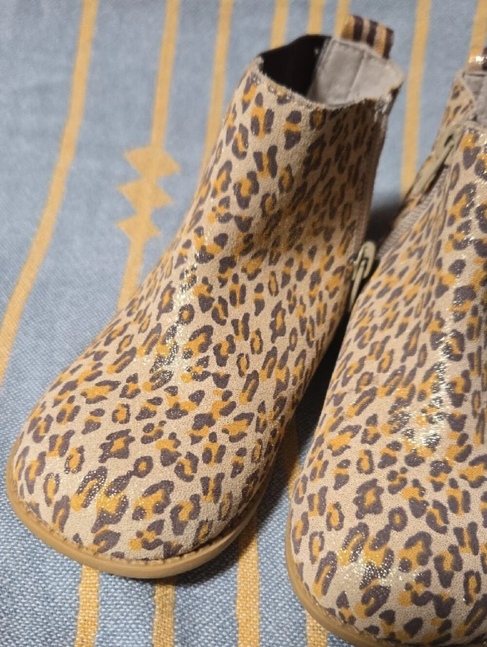 Livie & Luca | Leopard Print Ankle Boots